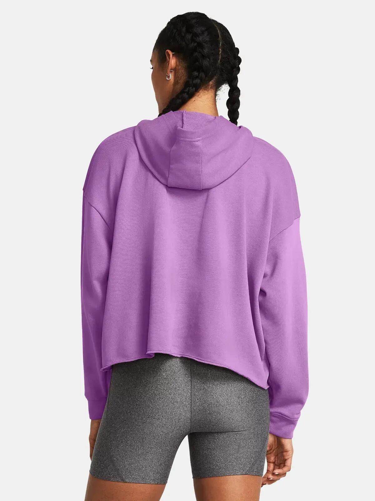 "Rival" Kapuzenpullover für , Frottee, Übergroß Damen Violett 2/5