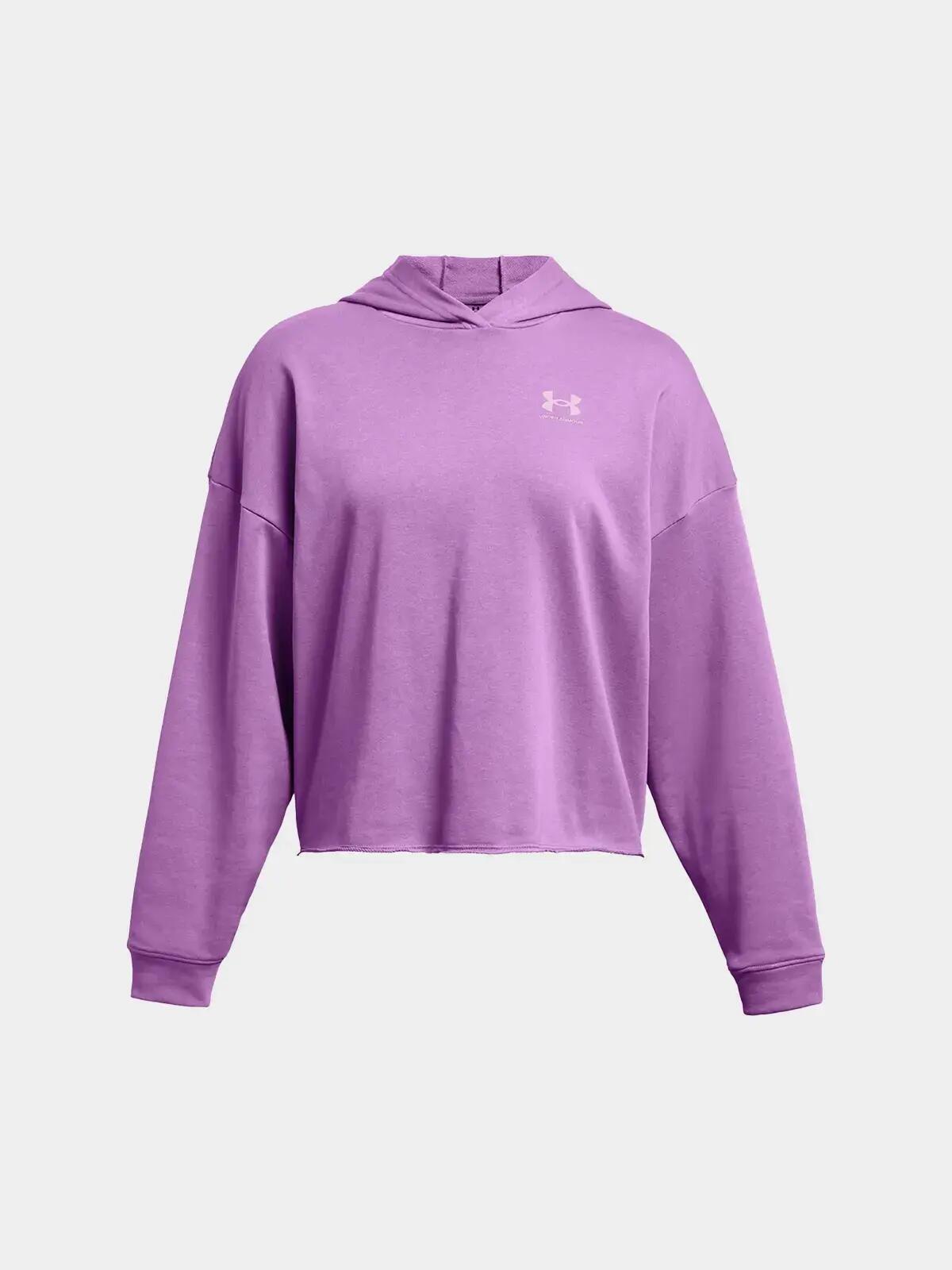 "Rival" Kapuzenpullover für , Frottee, Übergroß Damen Violett 3/5