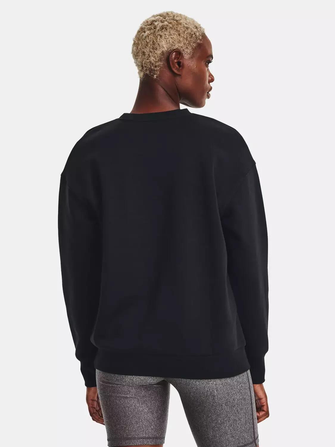 Bluza fitness damska UNDER ARMOUR Essential Fleece Crew 2/6