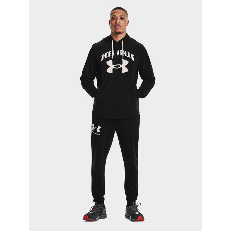 Bluza fitness męska UNDER ARMOUR Rival Terry Big Logo z kapturem