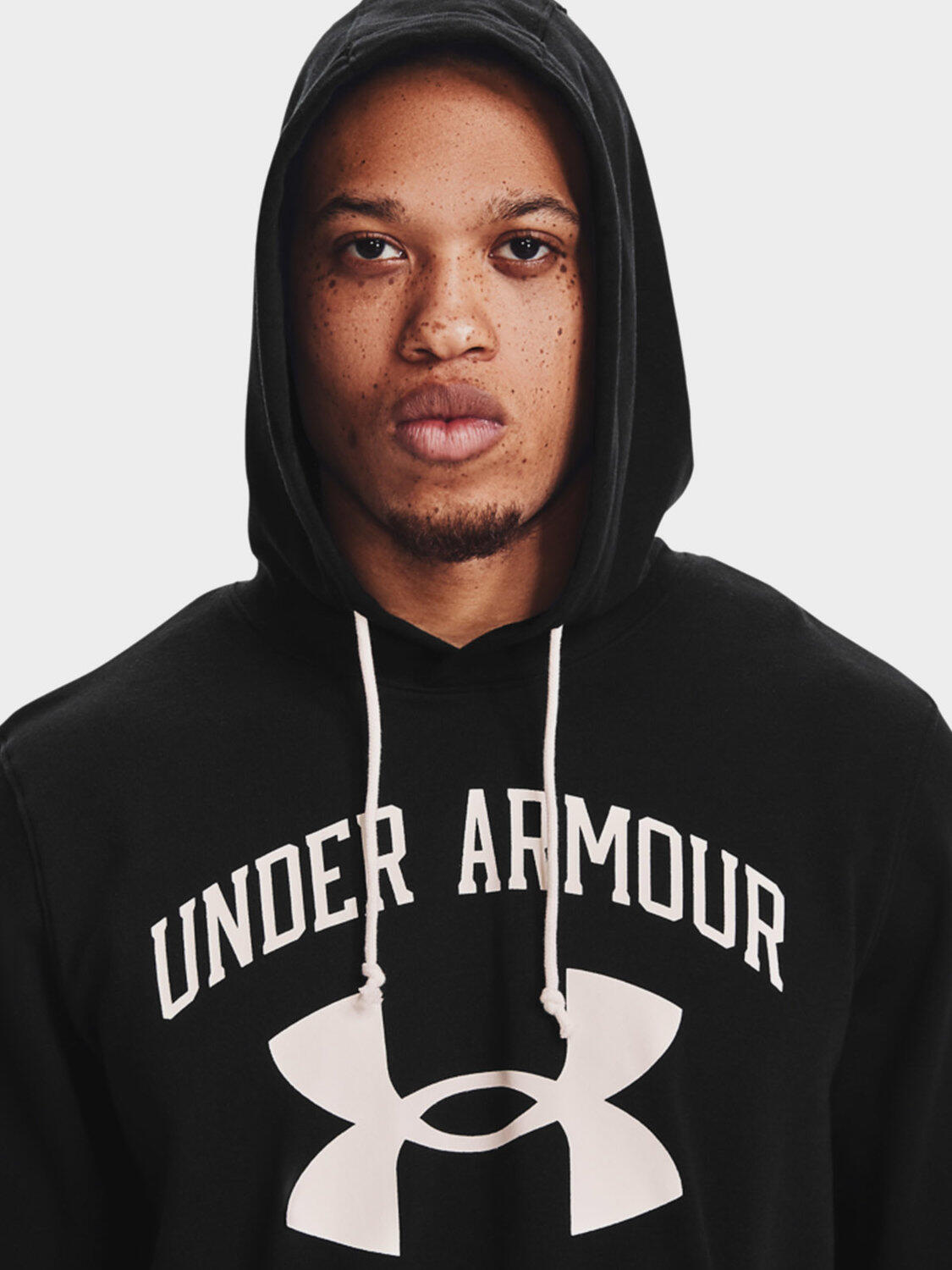 Under Armour Rival Terry Big Logo Hoodie 4/6