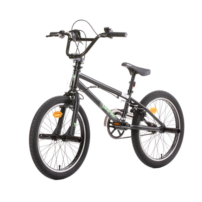 Bicicleta Freestyle Bmx Scrapper Preta Com Head-Set Rotor 11 KG 20” Polegadas
