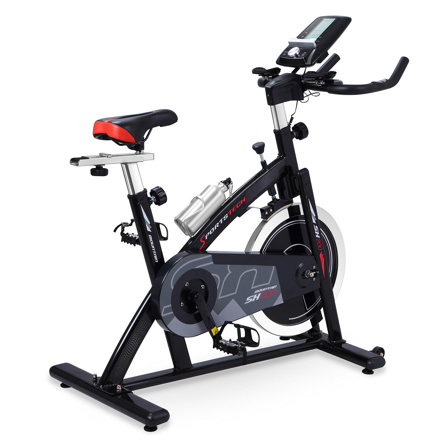 SPORTSTECH Sportstech SX200 speedbike - vliegwiel 22kg - fietsergometer - indoorfiets
