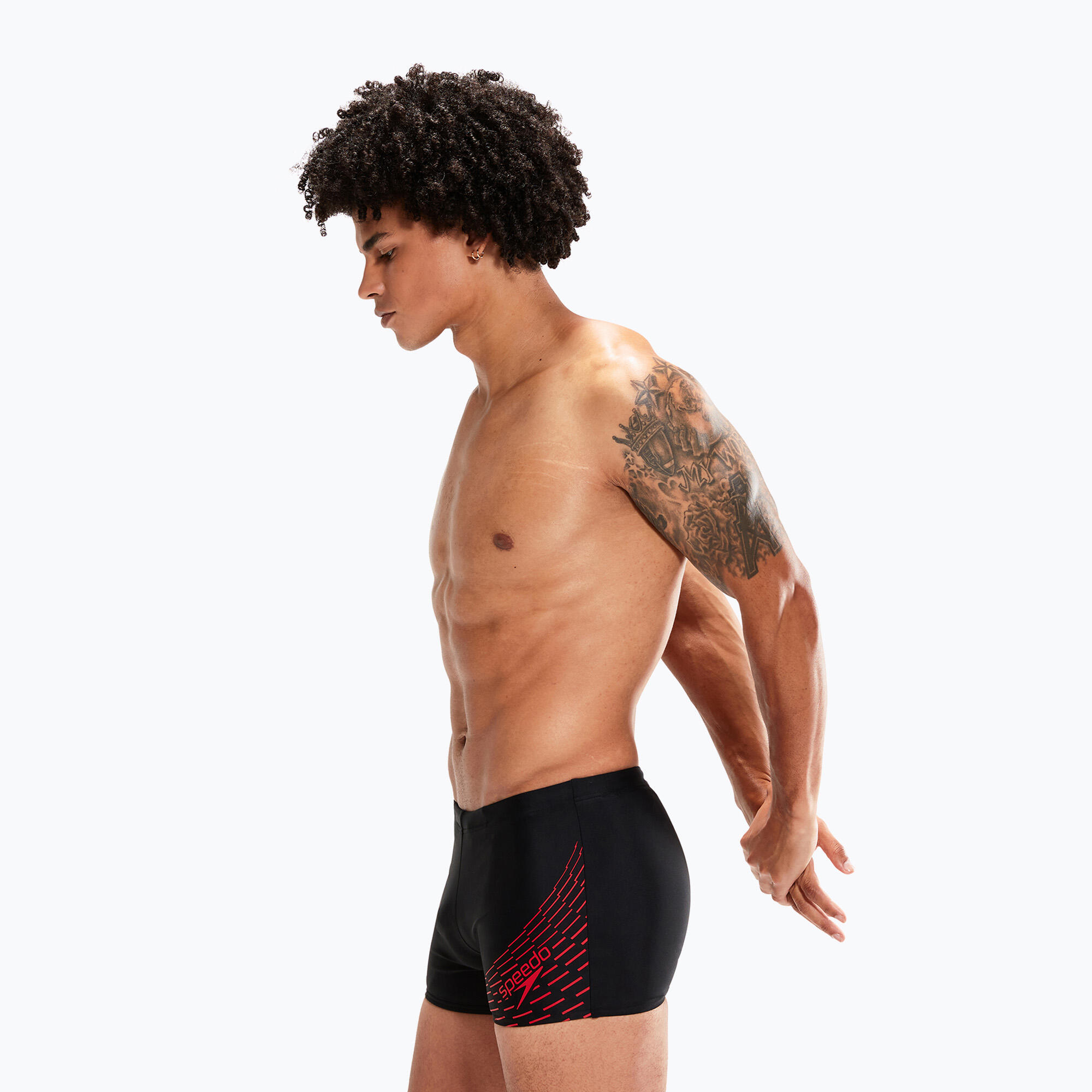 Bokserki kąpielowe męskie Speedo Medley Logo Aquashort 3/5