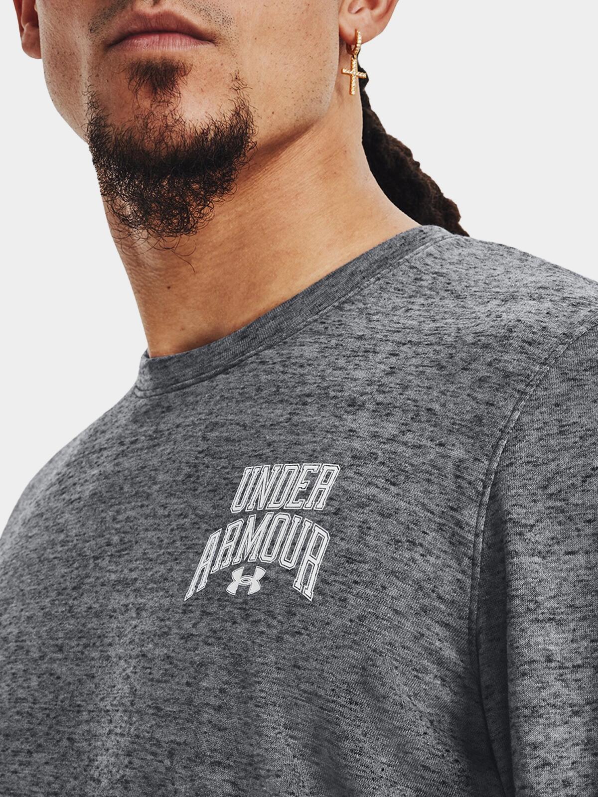 Bluza fitness męska UNDER ARMOUR Rival Terry Graphic Crew 6/7