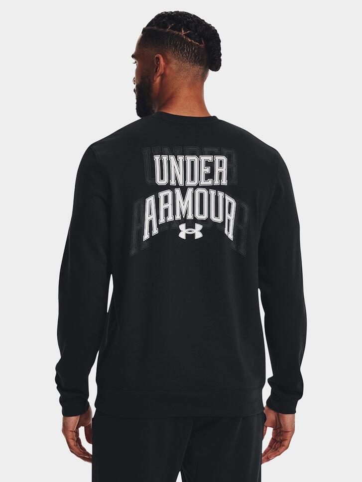 Bluza fitness męska UNDER ARMOUR Rival Terry Graphic Crew