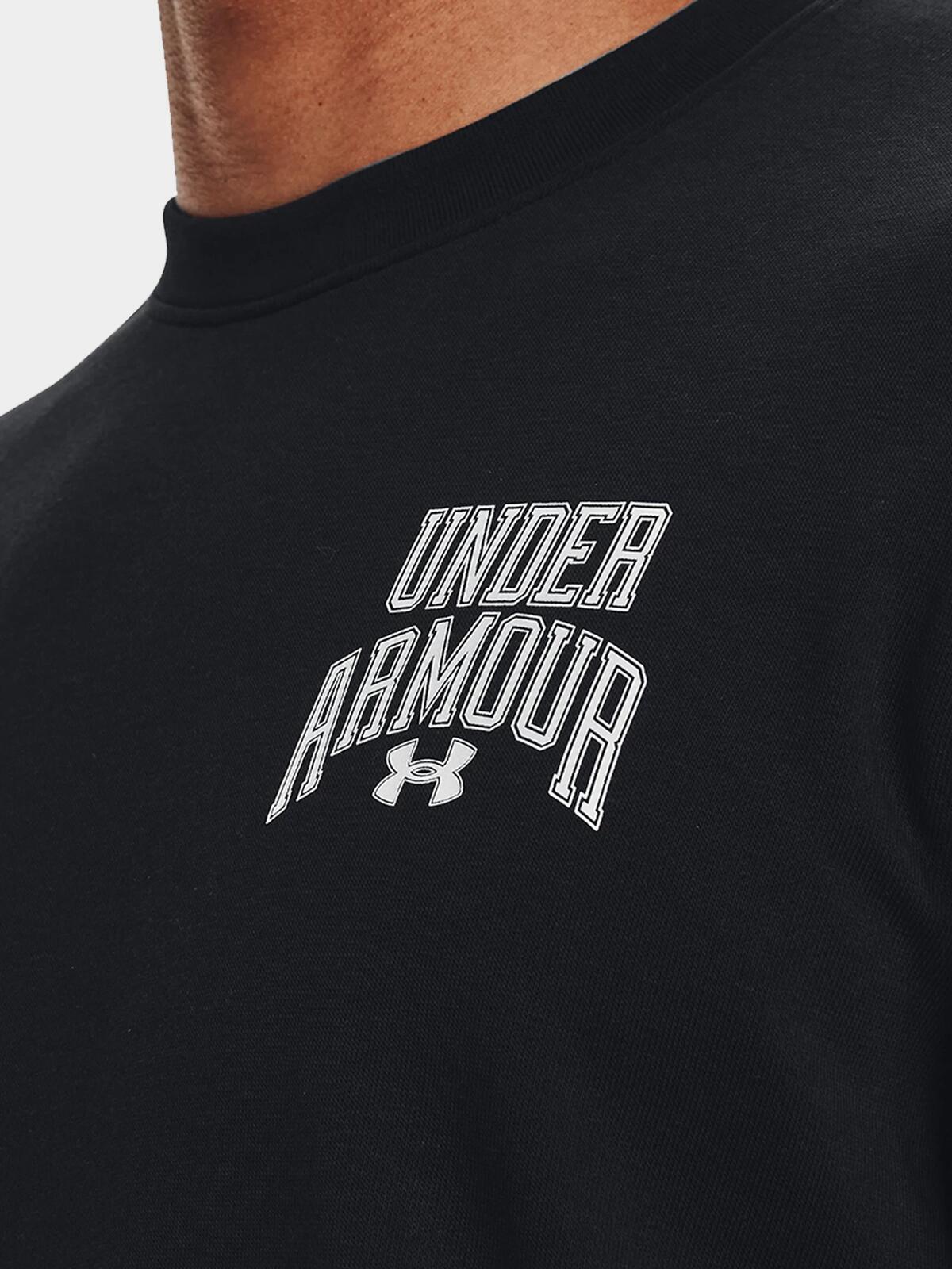 Bluza fitness męska UNDER ARMOUR Rival Terry Graphic Crew 6/7