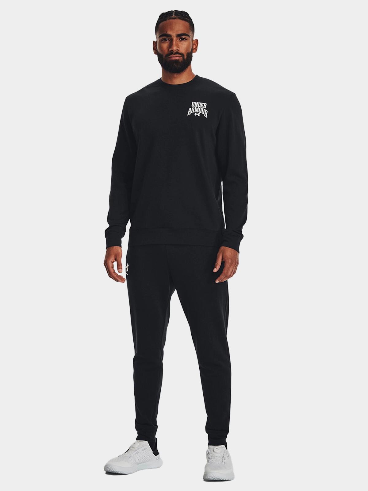 Bluza fitness męska UNDER ARMOUR Rival Terry Graphic Crew 5/7