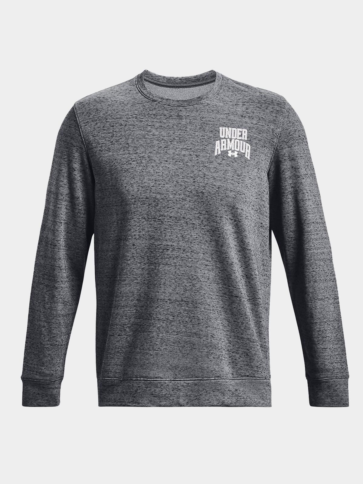 Bluza fitness męska UNDER ARMOUR Rival Terry Graphic Crew 3/7