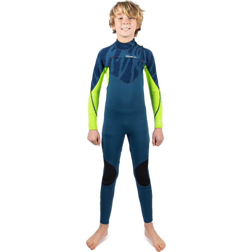 GUL Kids Response Echo 3/2mm Chest Zip Wetsuit