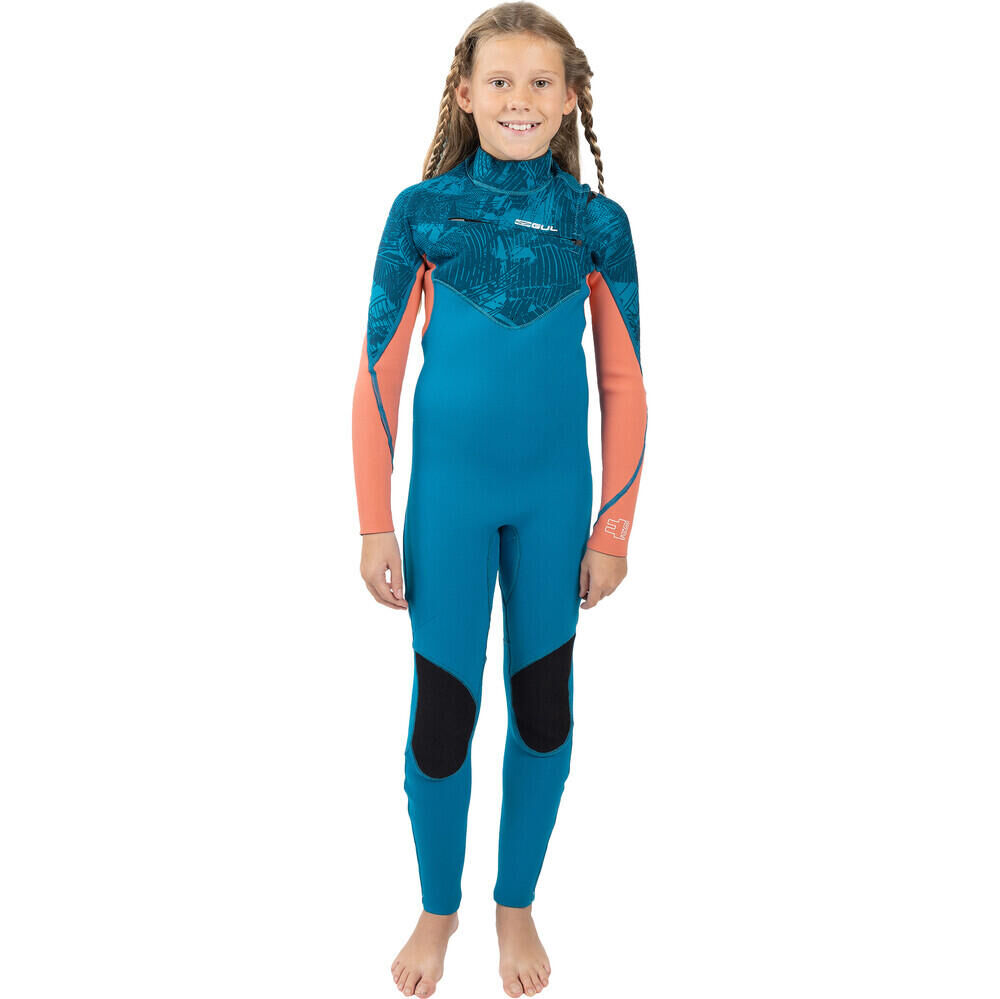 GUL Kids Response Echo 3/2mm Chest Zip Wetsuit