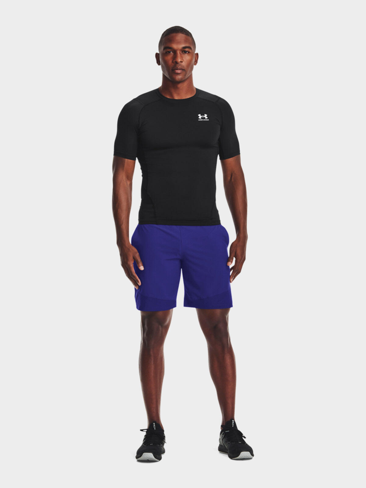T-shirt Lycra Under Armour HeatGear® Nero per uomo 4/7