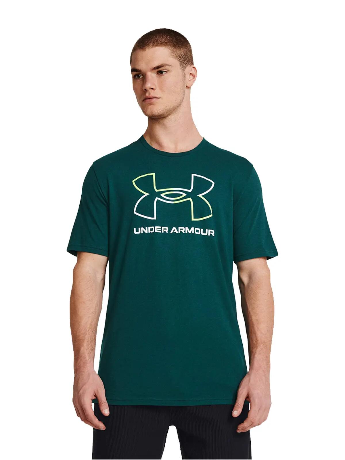 Under Armour Heren Groen Ua Foundation T-shirt 5/5