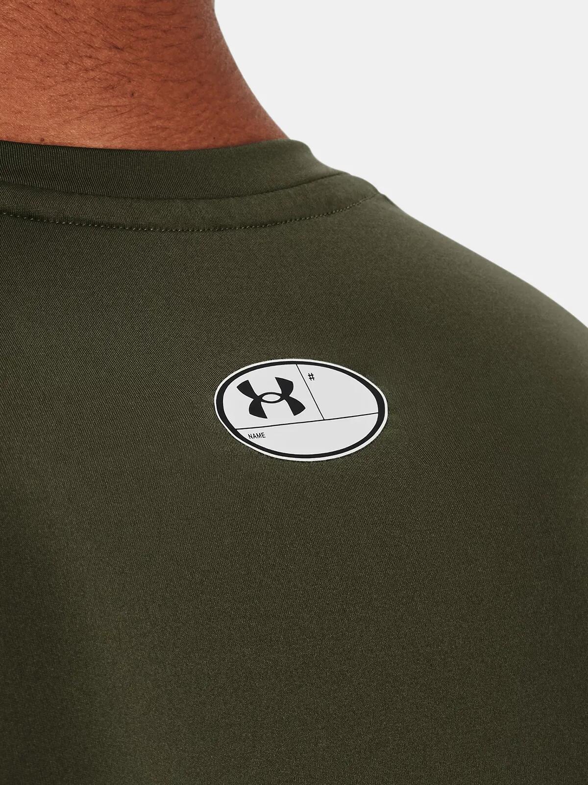 Koszulka męska Under Armour HG Armour Comp SS 4/7
