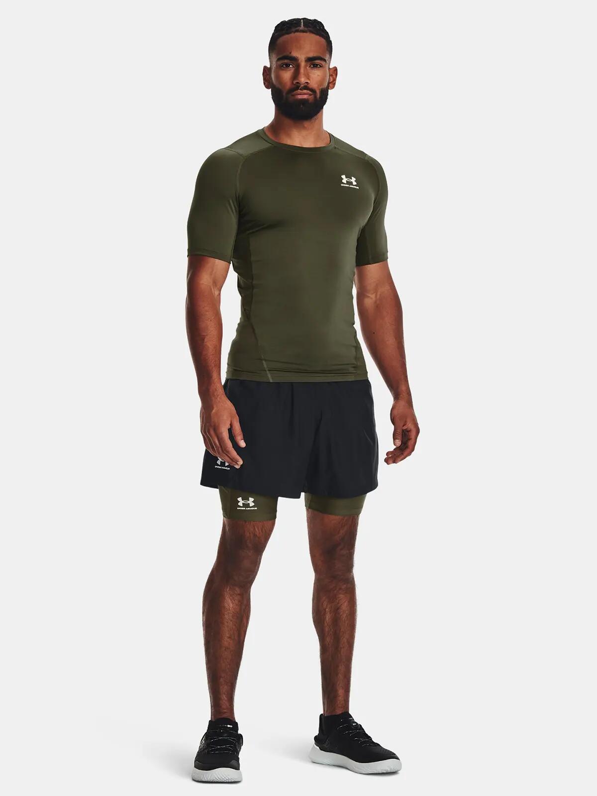 Koszulka męska Under Armour HG Armour Comp SS 3/7
