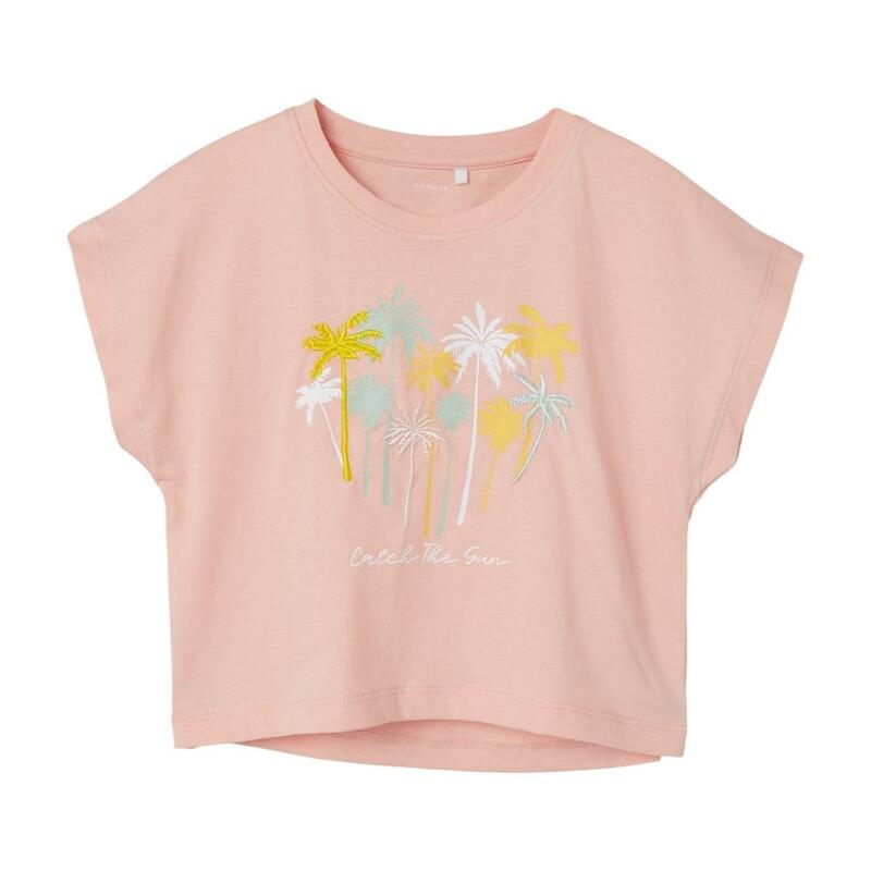 CAMISETA NIÑA NAME IT NKFHARIKKE. Peach bud 13229251