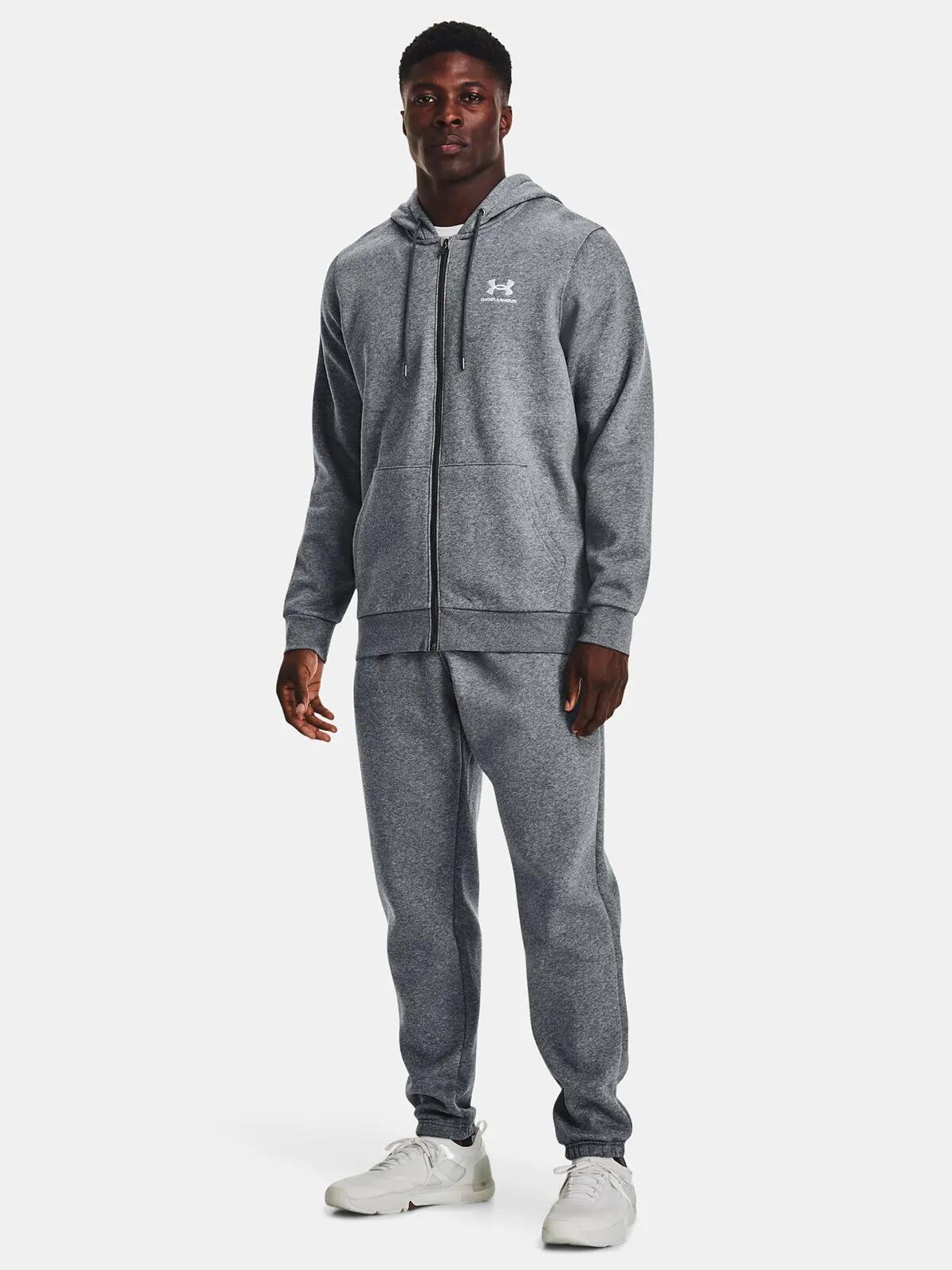 Bluza fitness męska UNDER ARMOUR Icon Fleece Full-Zip Hoodie z kapturem 2/7