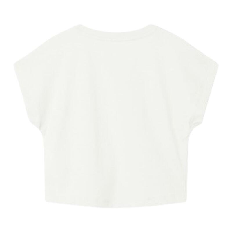 CAMISETA NIÑA NAME IT NKFHARIKKE. Bright white 13229251