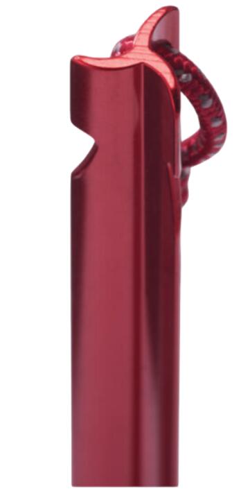 MSR Groundhog Stake Kit - Haringen Set - Rood 3/5