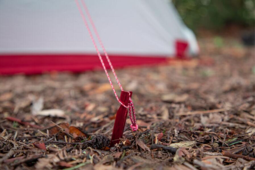 MSR Groundhog Stake Kit - Haringen Set - Rood 5/5