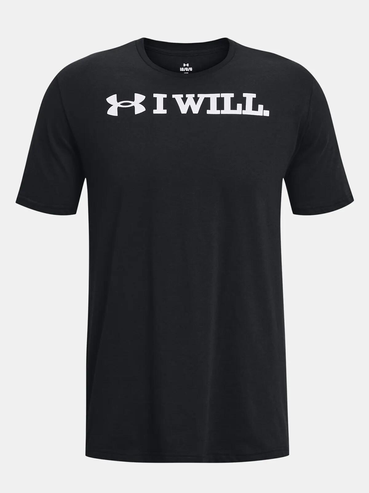 Under Armour I Will Kurzarm Trikot Schwarz Herren 6/7