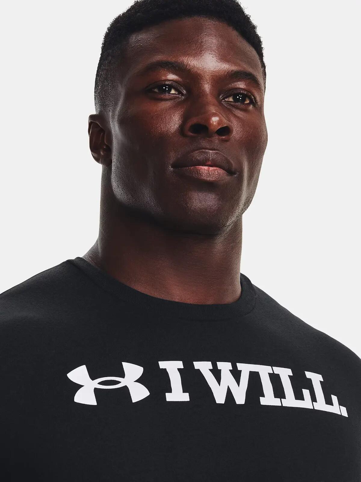 Under Armour I Will Kurzarm Trikot Schwarz Herren 5/7