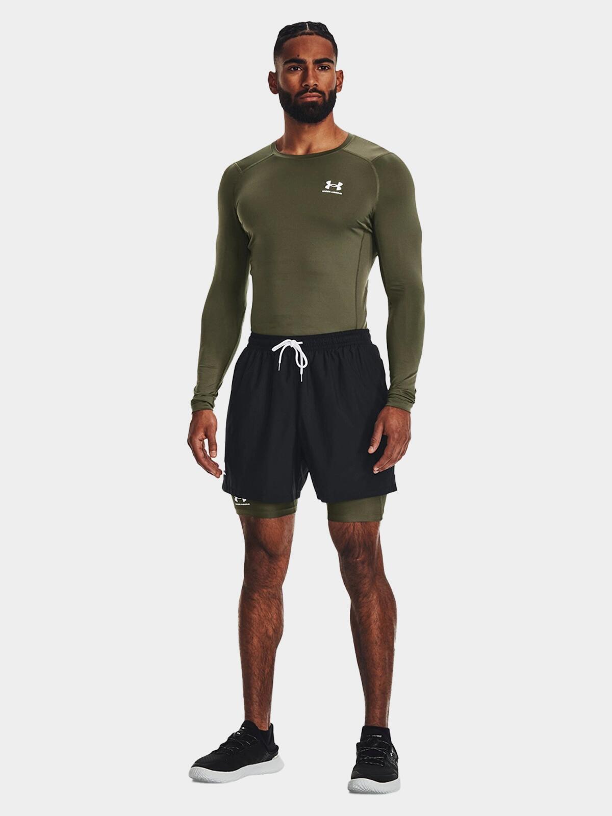 Maglia da allenamento a maniche lunghe Under Armour HG Armor Comp da uomo 3/7