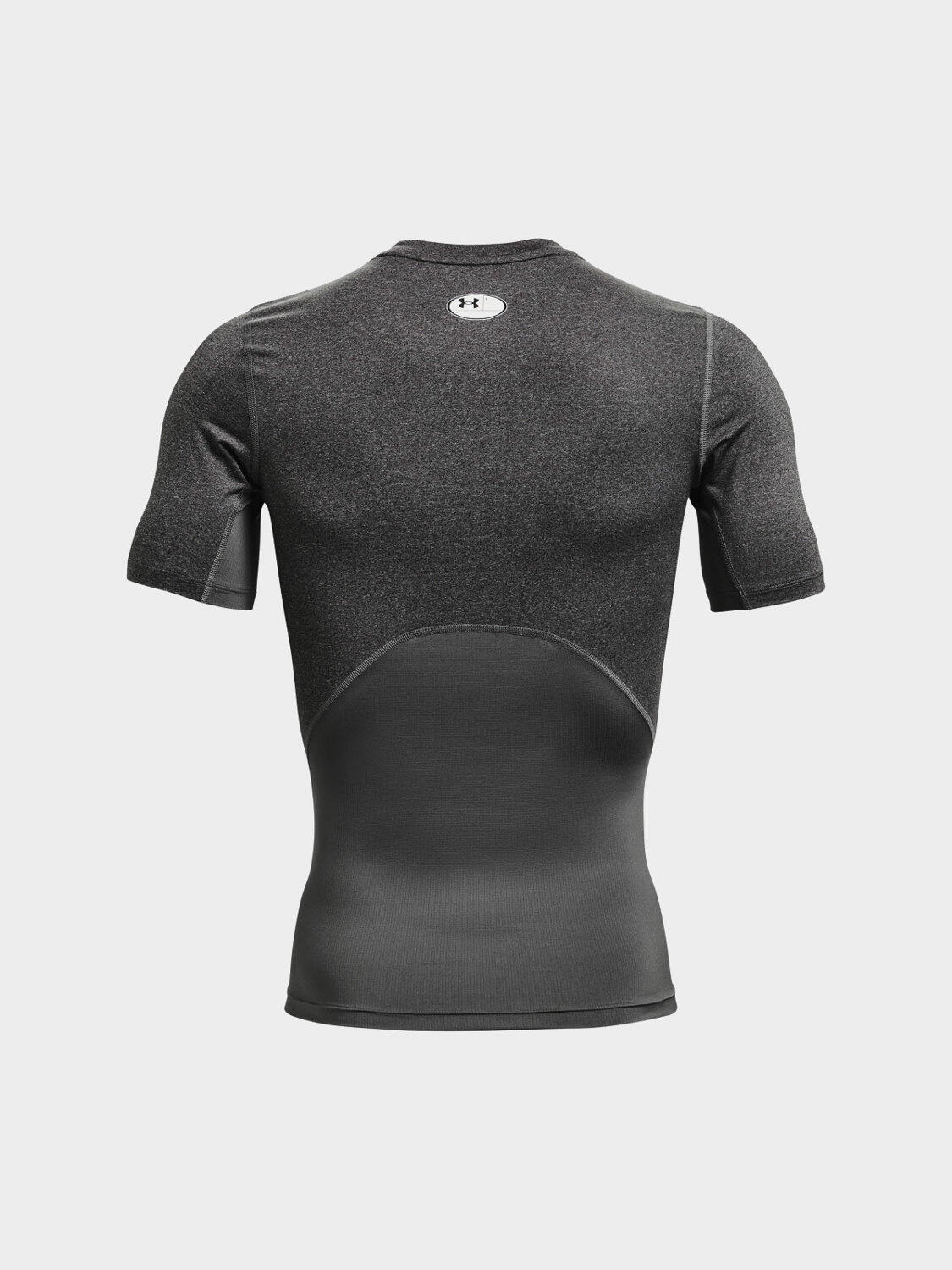 Maglia a Maniche Corte in Lycra Under Armour HeatGear® Uomo Grigio Carbone 6/6