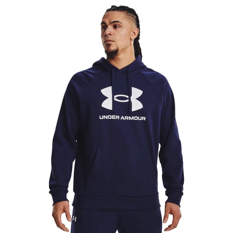 Bluza fitness męska UNDER ARMOUR Rival Fleece Logo Hoodie z kapturem