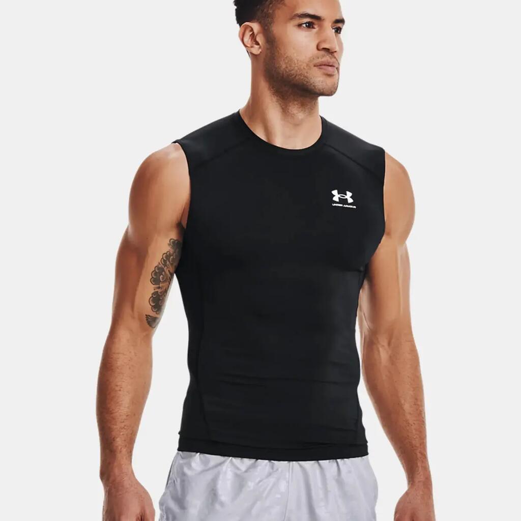 T-Shirt Under Armour HeatGear for Men in Black