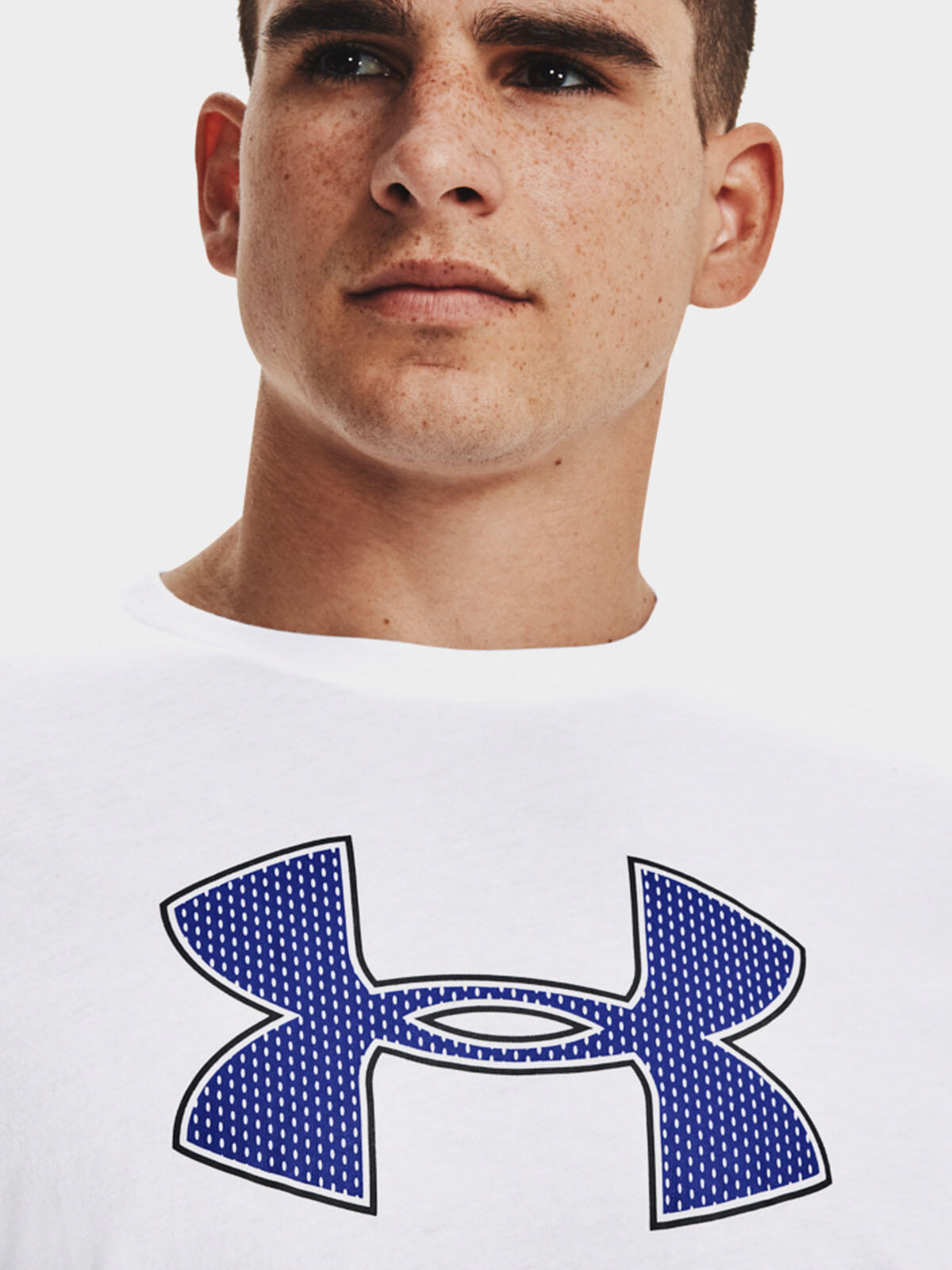 T-SHIRT UNDER ARMOUR HOMME BLANC 4/6
