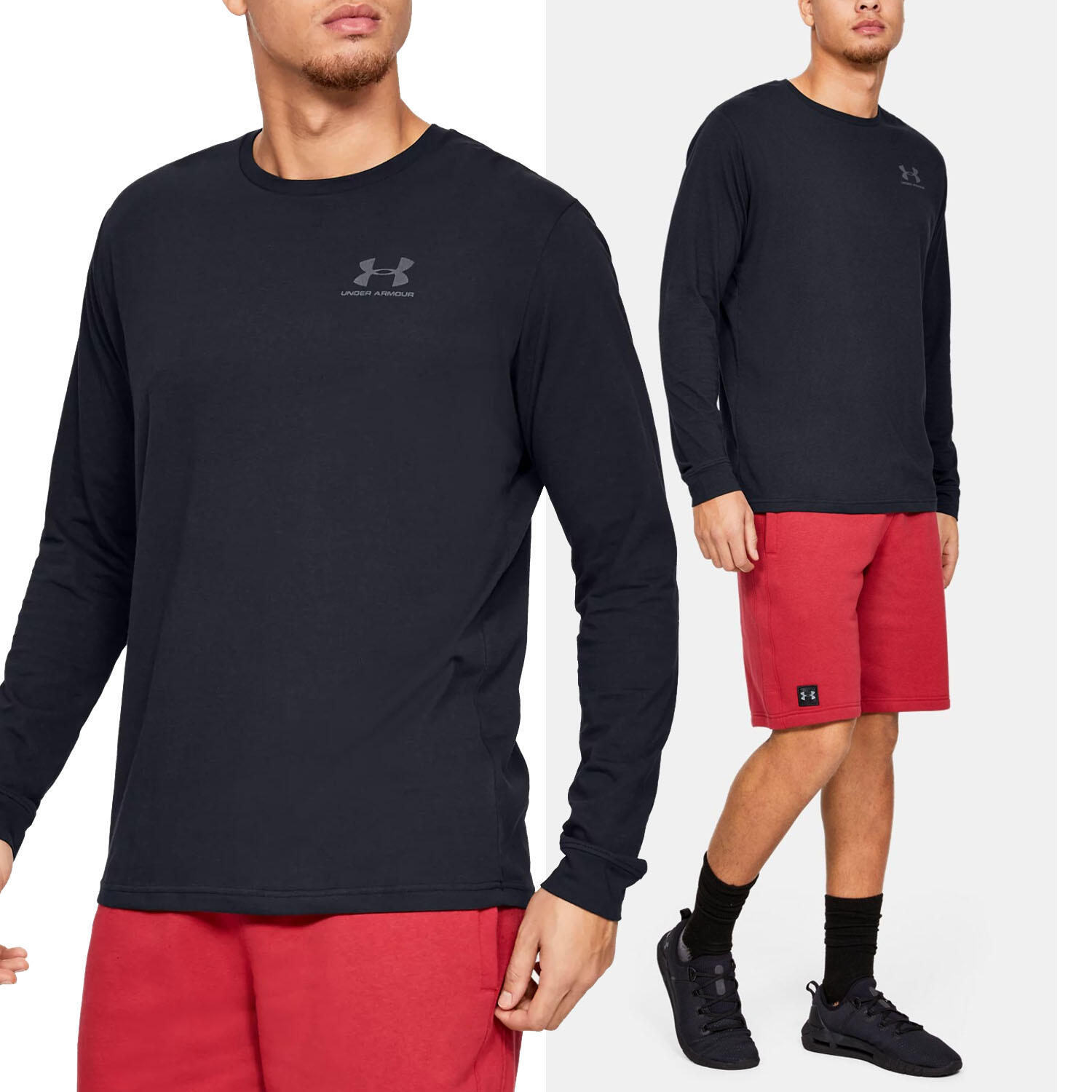 UNDER ARMOUR Under Armour Sportstyle Left Chest LS trainingslongsleeve voor heren
