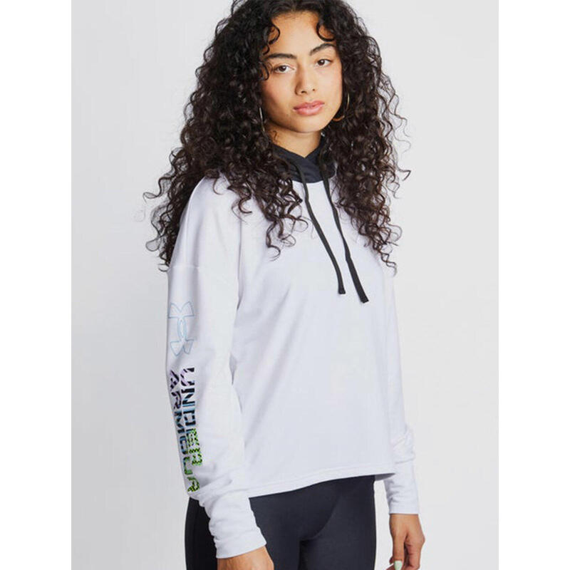 Bluza fitness damska UNDER ARMOUR Rival Terry Geo Hoodie z kapturem