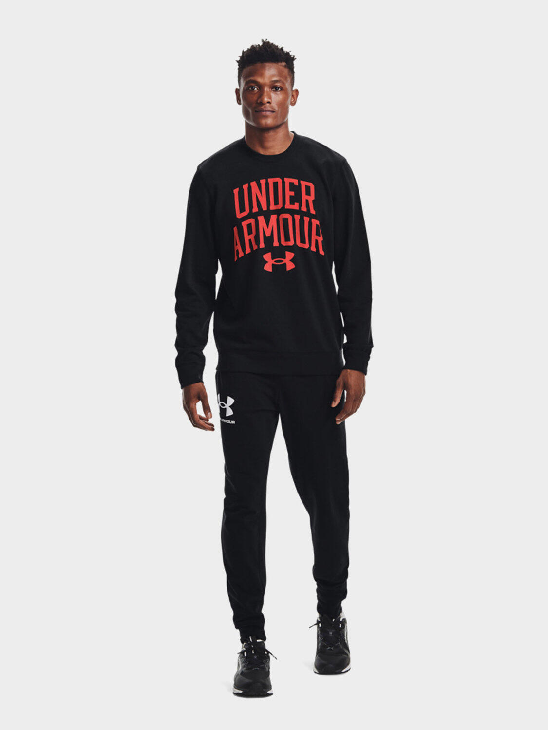 Bluza fitness męska UNDER ARMOUR Rival Terry Crew 3/4