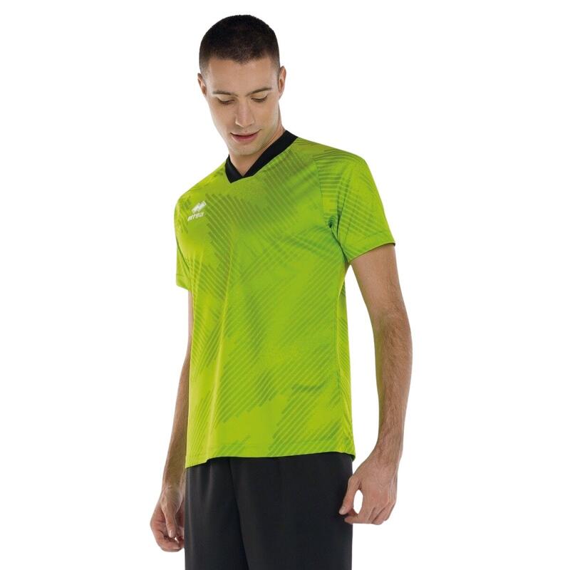 Errea Peter Camiseta Suéter De Mc Verde_Fluo Adulto