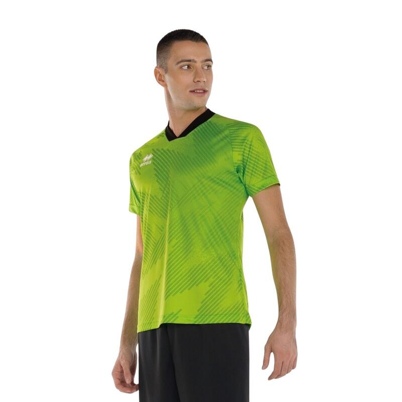 Errea Peter Camiseta Suéter De Mc Verde_Fluo Adulto