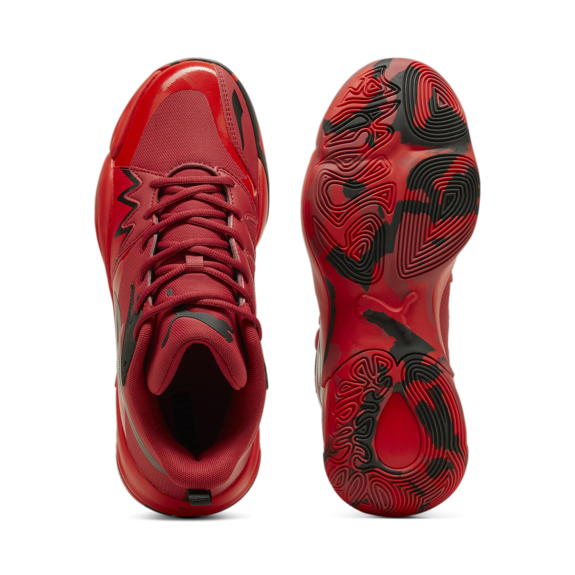 Chaussures de basketball Genetics PUMA Club Red For All Time 4/6