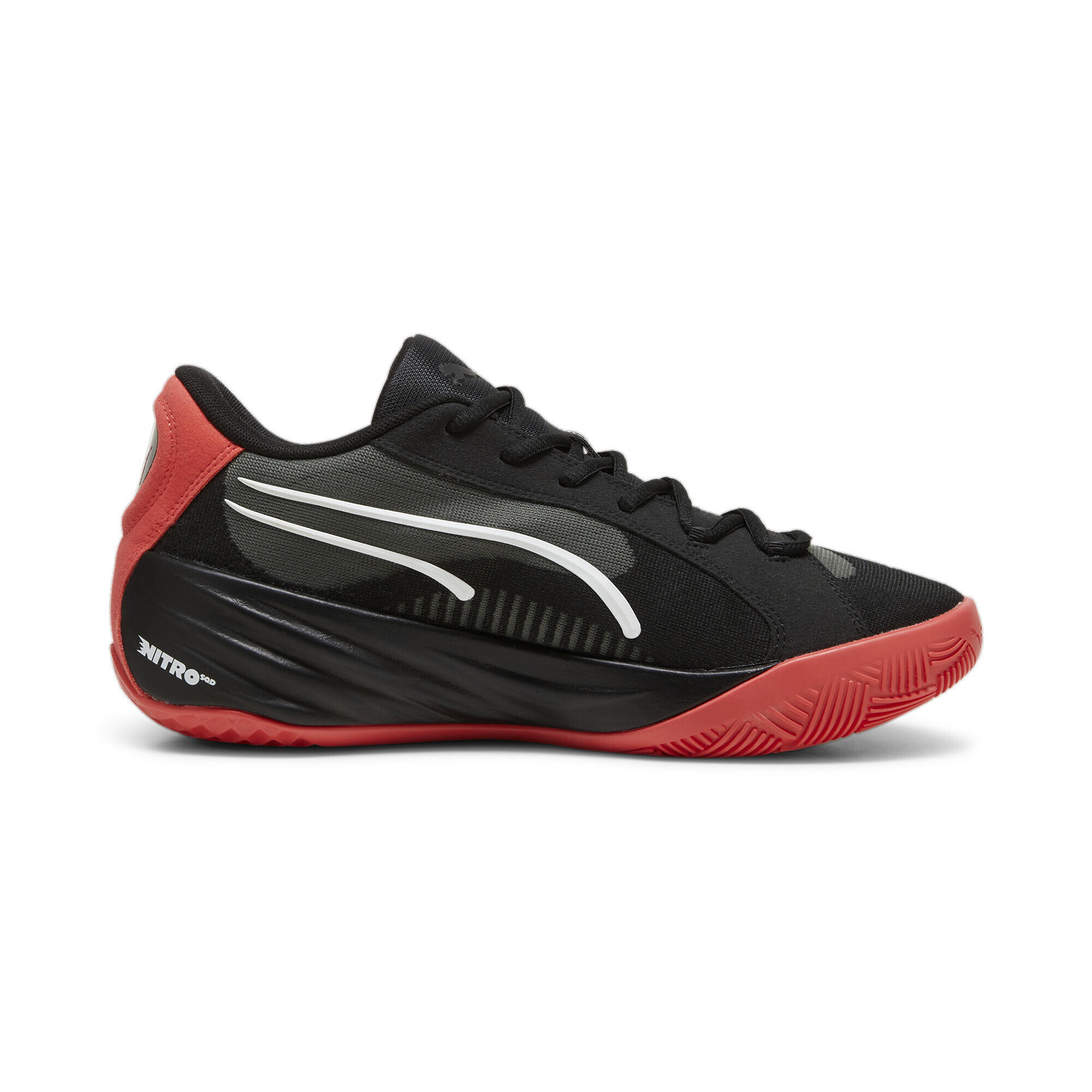 All-Pro NITRO basketbalschoenen PUMA Black Active Red 7/7
