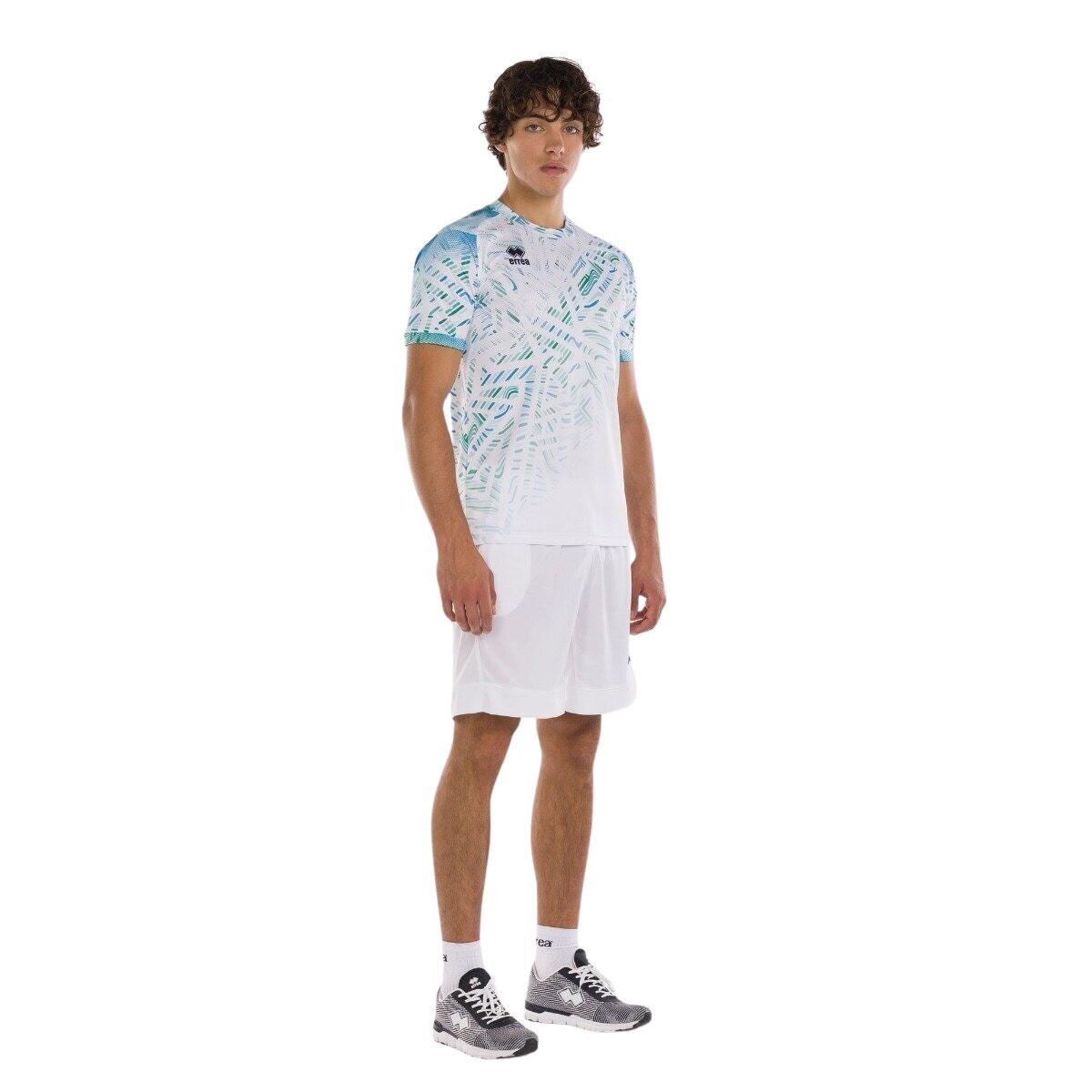 Errea - Maillot Errea Marcelo - Maillot Manches Courtes - Blanc|bleu - 48 Xl - Decathlon