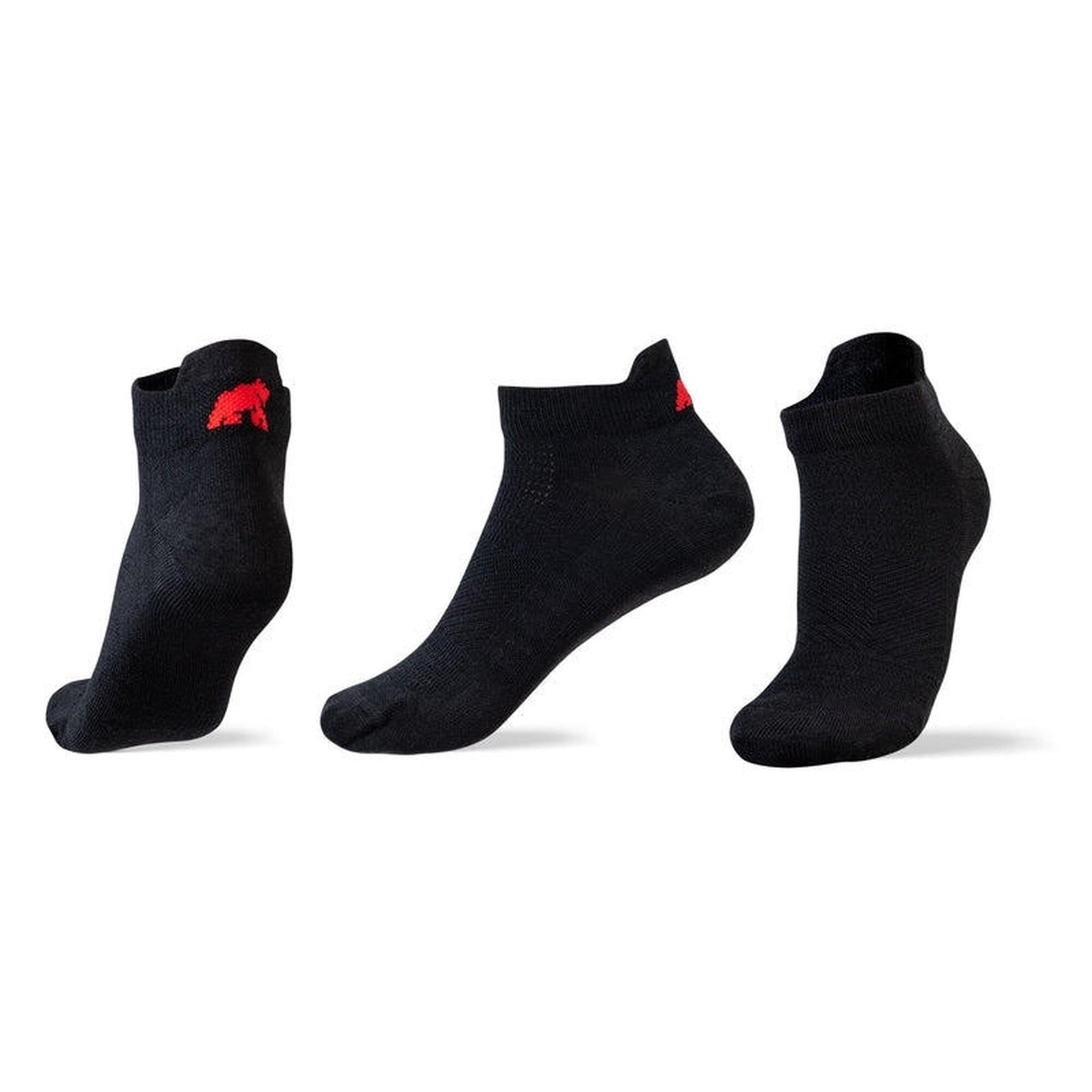 Merino Low Cut Socken - 3-paar