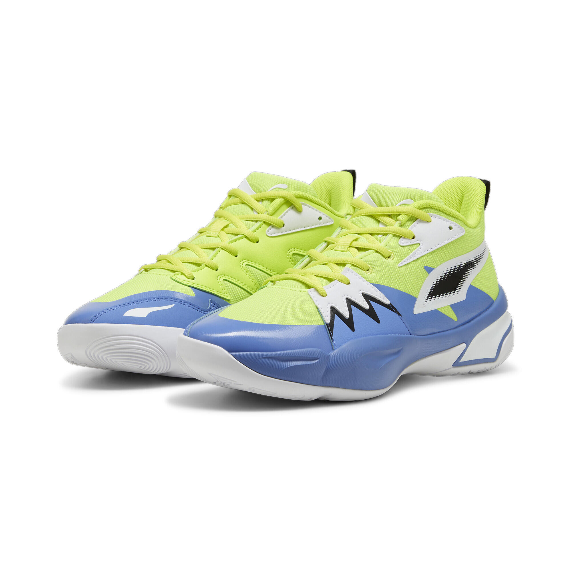 PUMA Scarpe da basket Genetics PUMA Electric Lime Blue Skies Green