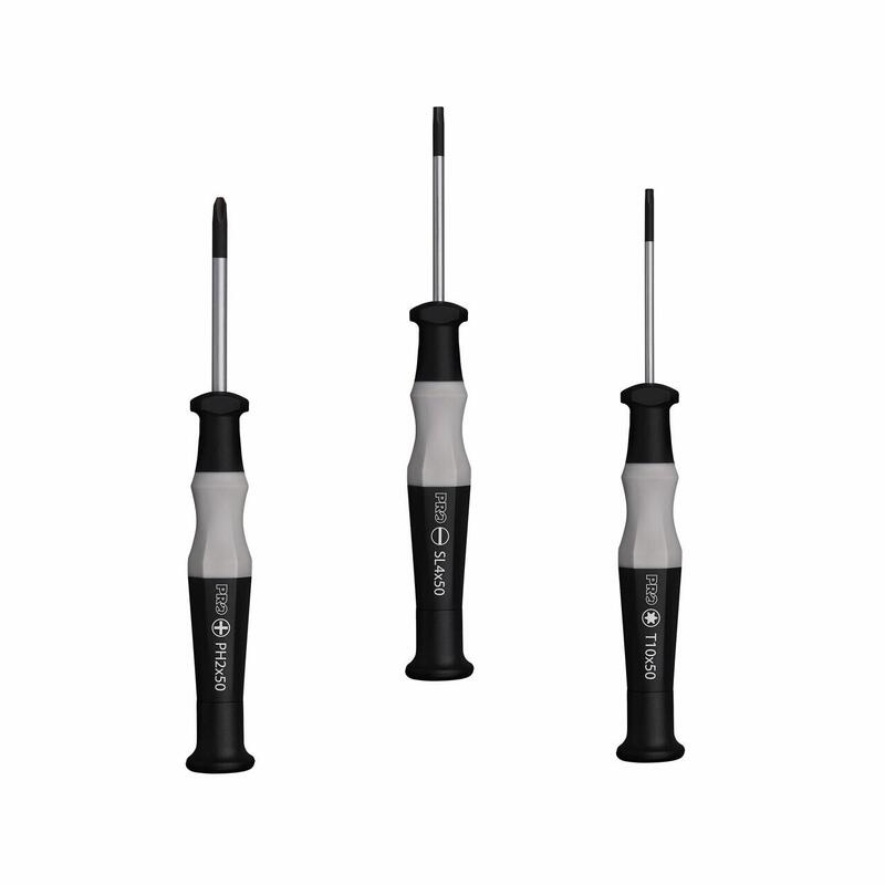 Ensemble tournevis fins Pro (x3)