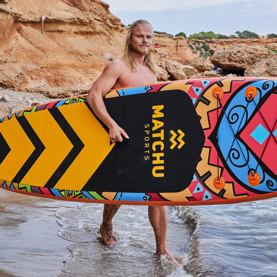 Deska SUP pneumatyczne - Zestaw stand up paddle board - 10''6