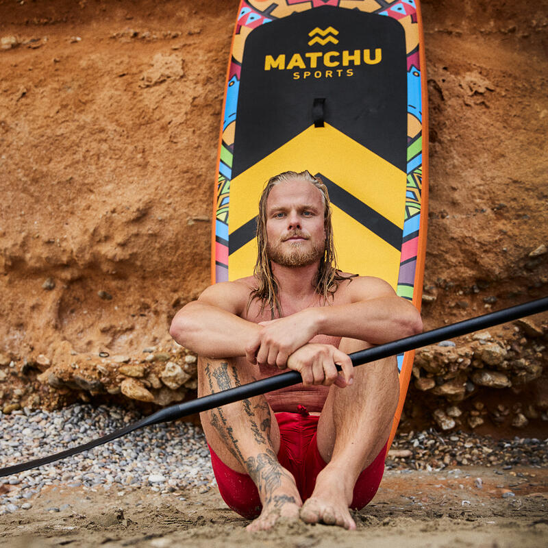 Deska SUP pneumatyczne - Zestaw stand up paddle board - 10''6