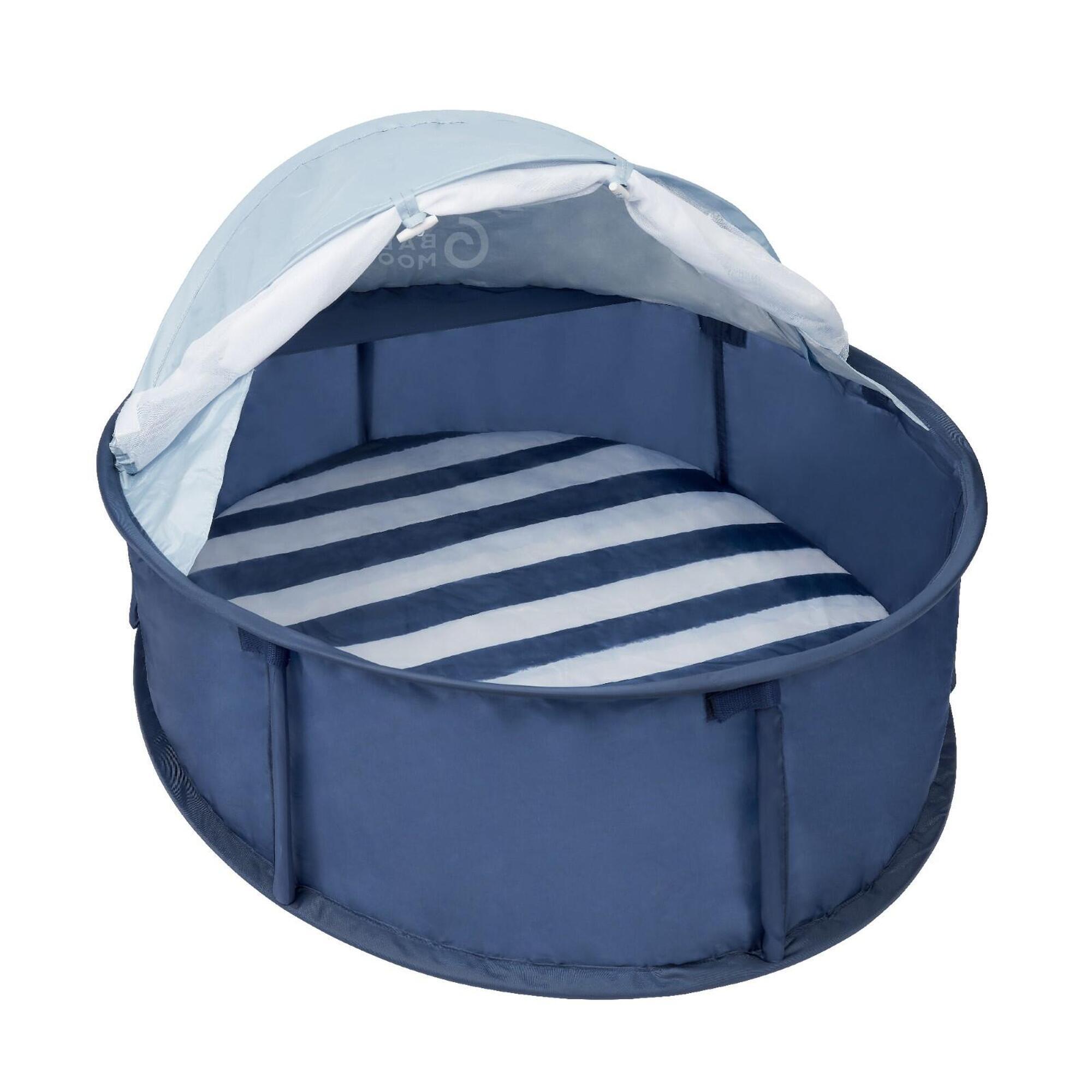 Babymoov - Abri Solaire Upf50+ Instantané Moustiquaire Bébé - Bleu - Abris - Bleu - 1 Place - Decathlon