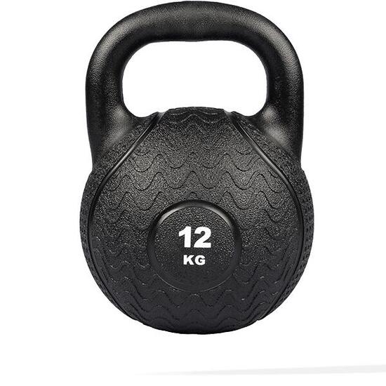 Kettlebell - Kugelhantel - Gummi - 12 kg