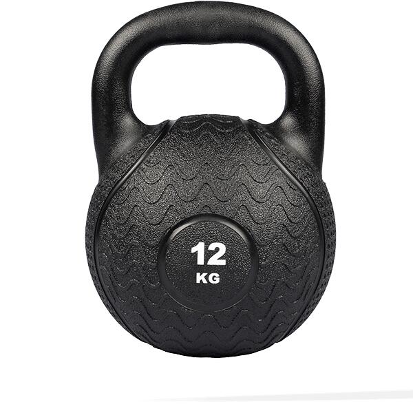 kettlebell 12KG - onverwoestbaar - rubber