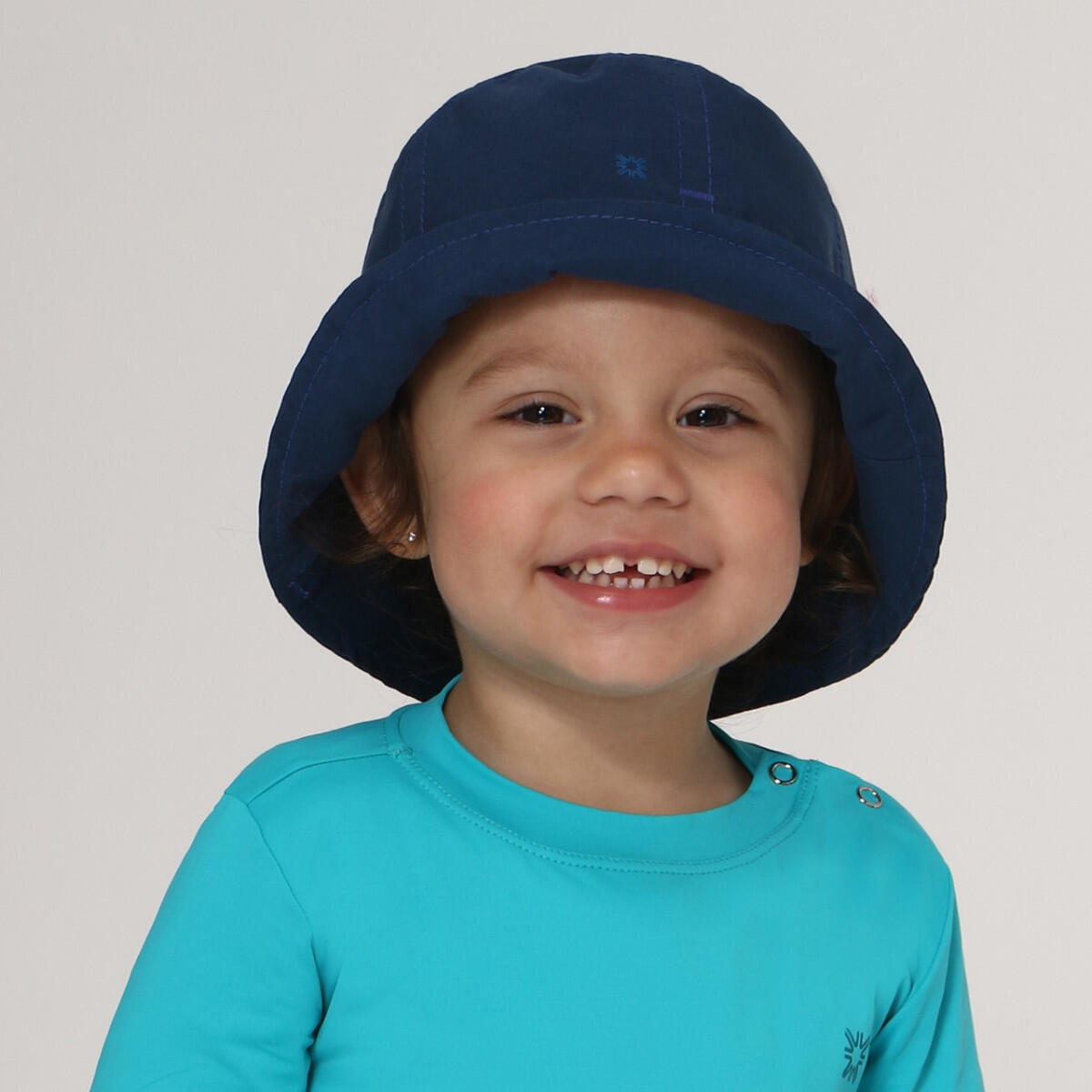 Cappello Da Sole Bambina Con Cinturino - Berretto A Secchiello Anti-UV, Unicorno, Estate