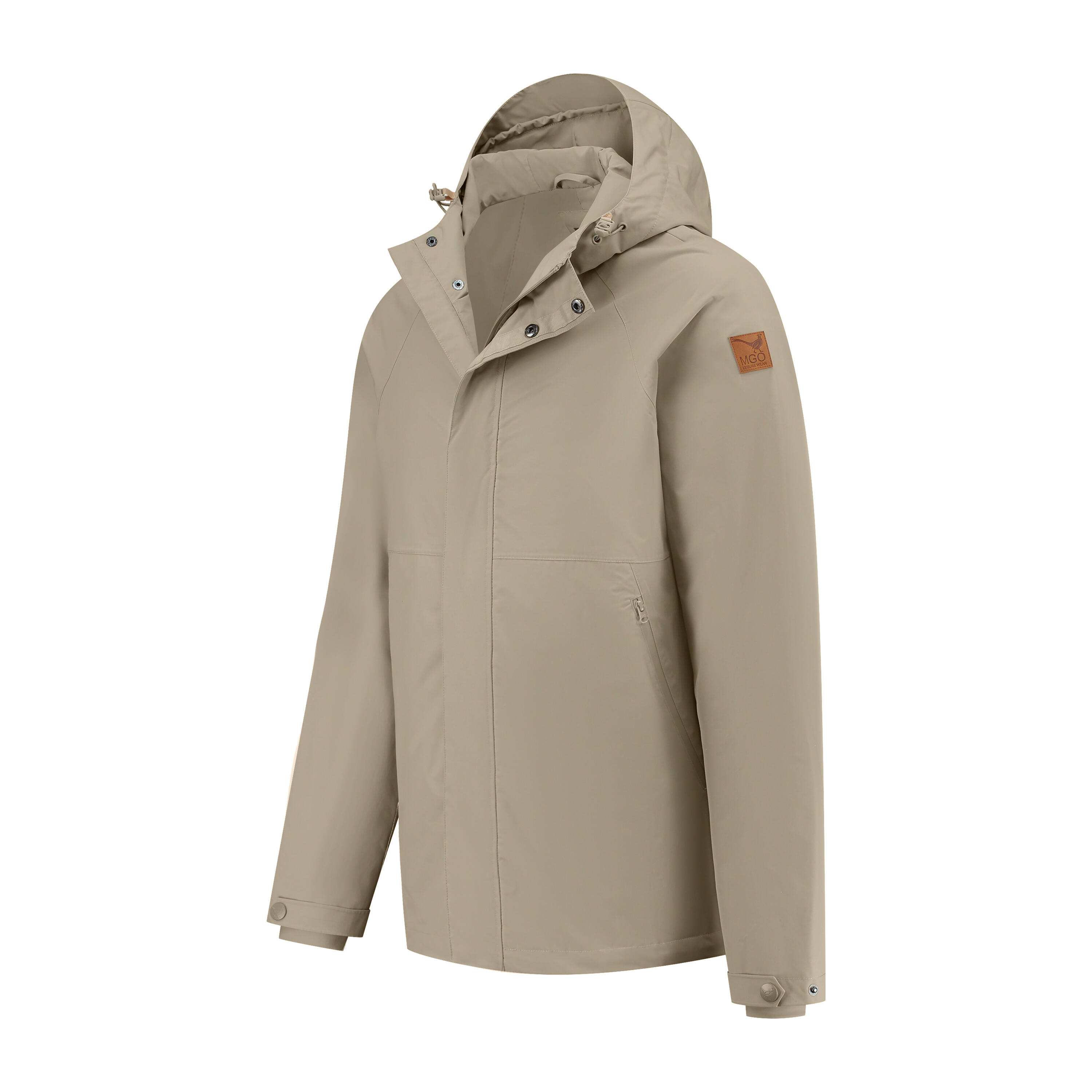 Sid Uomo - Giacca hardshell - Impermeabile - Taupe 3/6