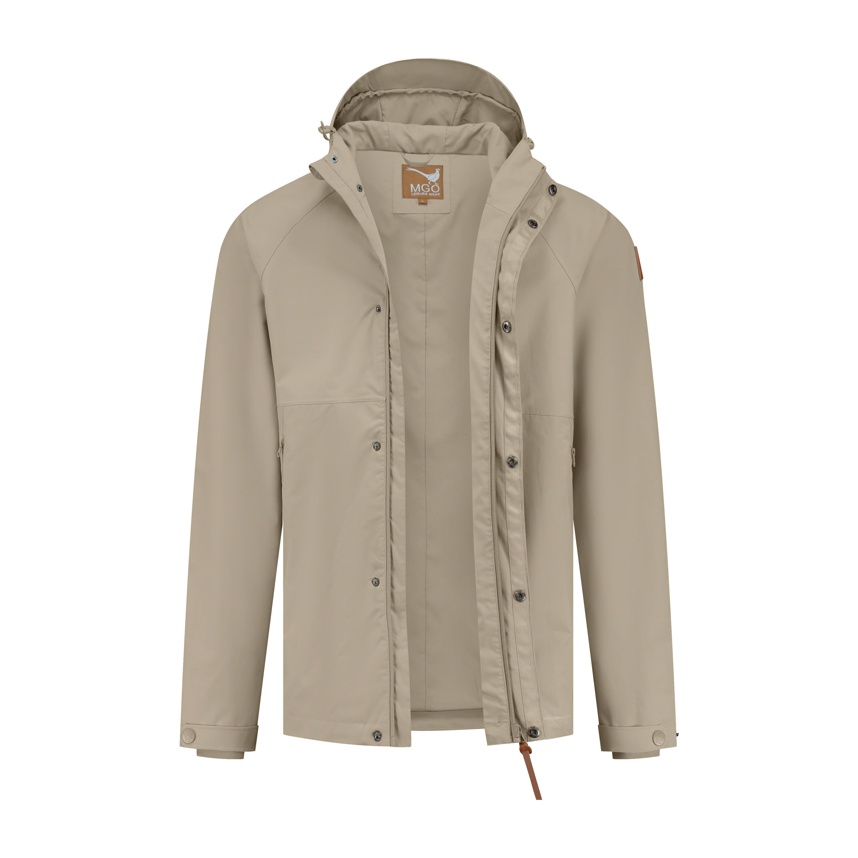 Sid Uomo - Giacca hardshell - Impermeabile - Taupe 6/6